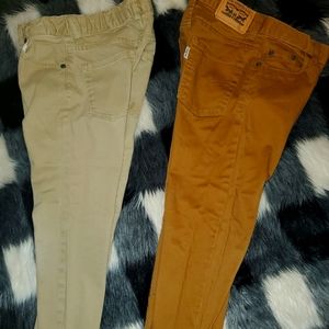 Nautica and Levi khaki pants Sz. 7